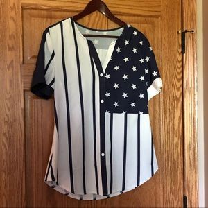 Stars & Stripes blouse